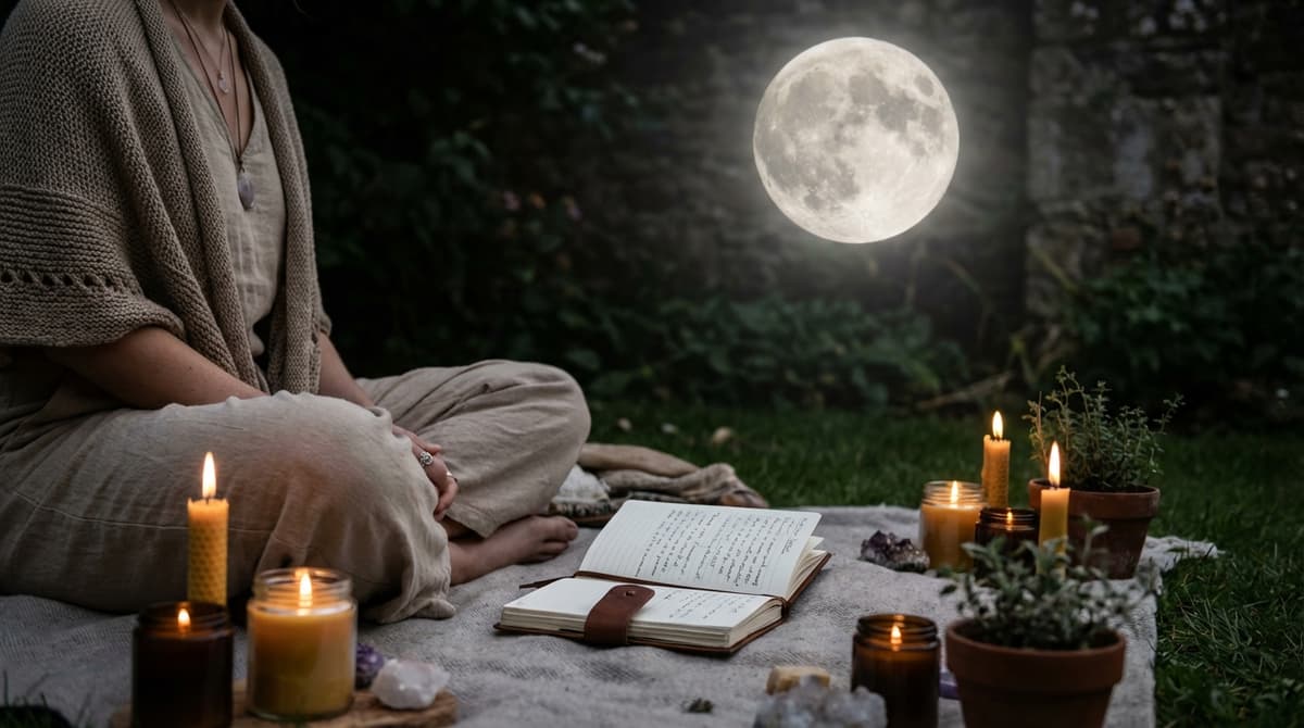 Moon Manifestation: Ritual, Placebo, or Circadian Science? What 40,000 Years of Lunar Practice Actually Does to Your Brain